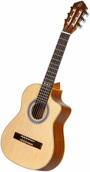 Guitare classique taile 1/2 pour enfant Ortega RQ25 1/2 Natural - 4