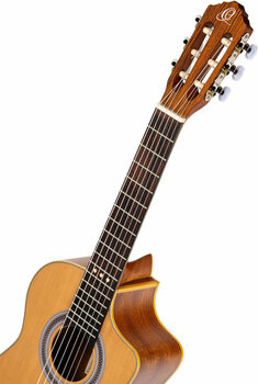 Polovičná klasická gitara pre dieťa Ortega RQC25 1/2 Natural - 7