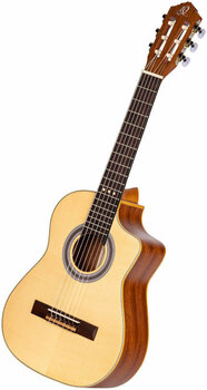 Poloviční klasická kytara pro dítě Ortega RQ38 1/2 Natural - 4