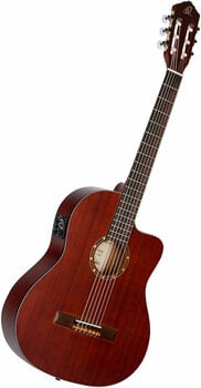 Klassisk gitarr med förförstärkare Ortega RCE125MMSN 4/4 Natural - 3