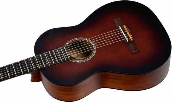 Klassieke gitaar Ortega R55BFT 4/4 Burbon Burst - 8