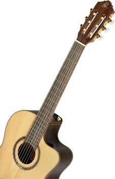Klasická gitara s elektronikou Ortega RCE158MN 4/4 Natural - 7