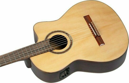 Klasična kitara z elektroniko Ortega RCE158MN 4/4 Natural - 8