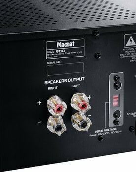 Amplificador integrado Hi-Fi Magnat MA 900 Preto - 4