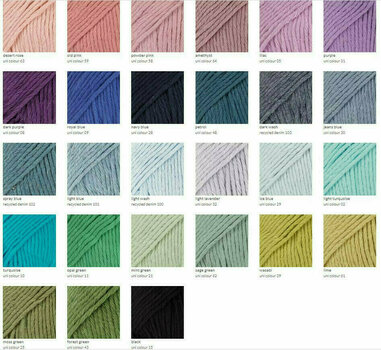 Knitting Yarn Drops Paris Uni Colour 02 Light Turquoise - 5