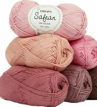 Fios para tricotar Drops Safran 22 Light Brown - 2