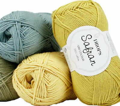 Fios para tricotar Drops Safran 22 Light Brown - 3