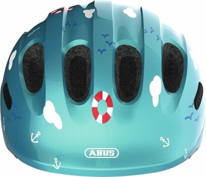 Dětská cyklistická helma Abus Smiley 2.0 Turquoise Sailor M Dětská cyklistická helma - 2