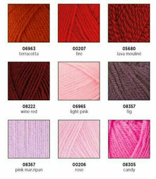 Knitting Yarn Red Heart Lisa 05668 Mid Grey Melange - 3