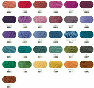 Knitting Yarn Schachenmayr Bravo Originals 08324 Turquoise - 3
