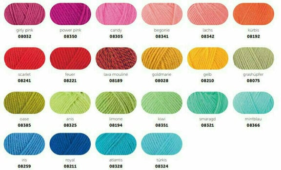 Knitting Yarn Schachenmayr Bravo Originals 08350 Power Pink - 4