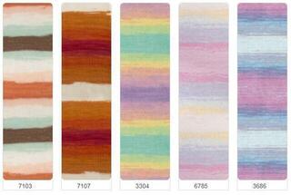 Strikkegarn Alize Cotton Gold Batik 3686 - 1