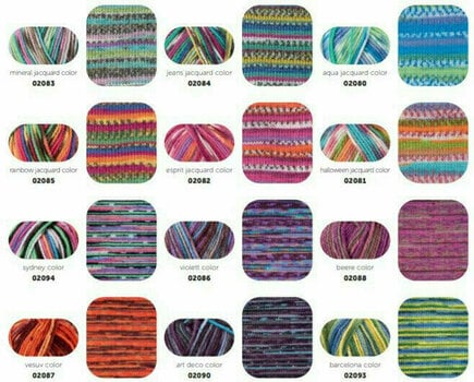 Knitting Yarn Schachenmayr Bravo Color 02137 Sporty - 2