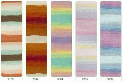 Fil à tricoter Alize Cotton Gold Batik 5508 Fil à tricoter - 2