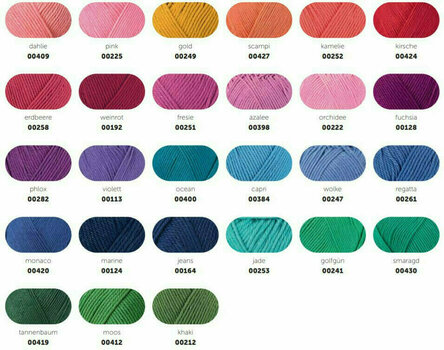 Fios para tricotar Schachenmayr Catania Fios para tricotar 00251 Fresia - 5
