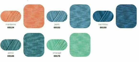 Fil à tricoter Schachenmayr Catania Denim 00186 Petrol Fil à tricoter - 3