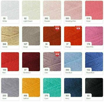 Pletací příze Alize Diva Stretch 488 Pletací příze - 2