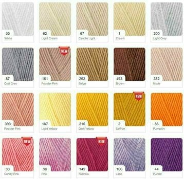 Knitting Yarn Alize Cotton Gold Fine Baby 98 Knitting Yarn - 2