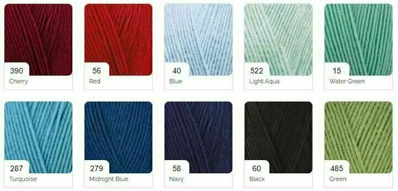 Fil à tricoter Alize Cotton Gold Fine Baby 166 Fil à tricoter - 3