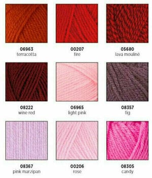 Fios para tricotar Red Heart Lisa 06967 Mint - 4