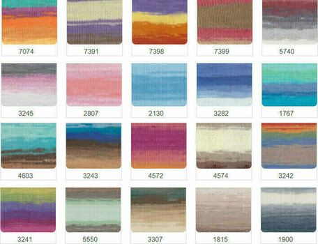 Knitting Yarn Alize Diva Batik 2130 - 2