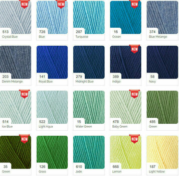Fios para tricotar Alize Cotton Gold 522 Fios para tricotar - 3