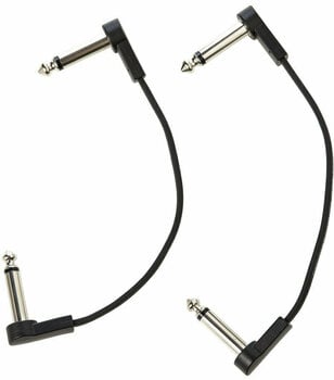 Adapter/Patch-kabel Bespeco BS015PPN Sort 15 cm Vinklet - Vinklet - 2