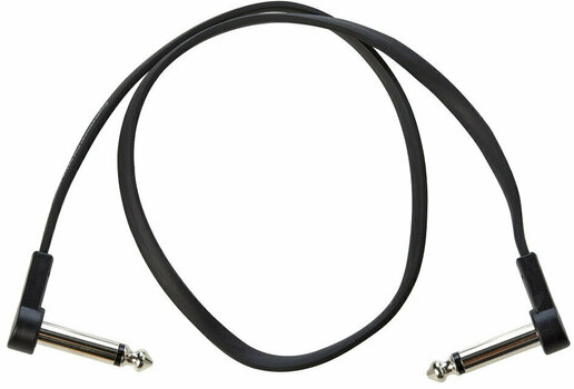 Câble de patch Bespeco BS050PPN Noir 50 cm Angle - Angle - 2