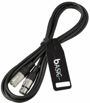 Câble pour microphone Bespeco BSMB100 Noir 1 m - 2