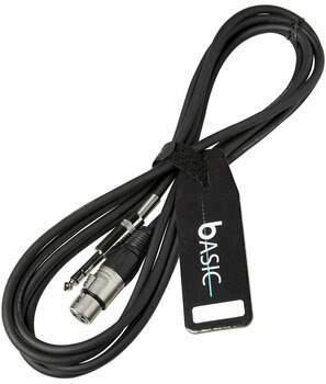 Mikrofónový kábel Bespeco BSMC1000 Čierna 10 m - 2