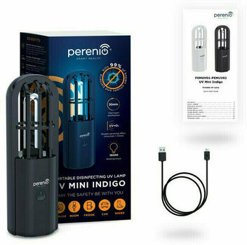 UVC-ilmanpuhdistin Perenio PEMUV02 Mini Indigo Musta UVC-ilmanpuhdistin - 4