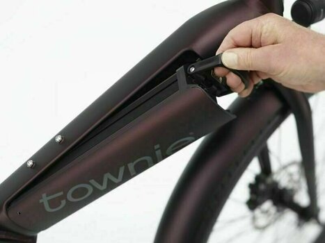 Трекинг / Градски електрически велосипед Electra Townie Path Go! 10D Shimano Deore RD-M4100 1x10 Matte Oxblood - 3
