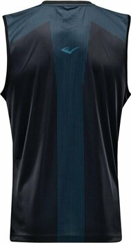 Fitness shirt Everlast Jab Black/Blue 2XL Fitness shirt - 2