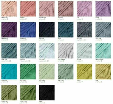 Knitting Yarn Drops Paris Uni Colour 25 Moss Green - 3