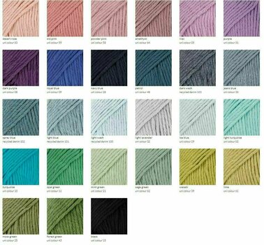 Fios para tricotar Drops Paris Uni Colour 60 Mauve Fios para tricotar - 3
