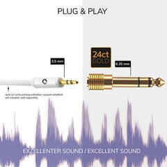 Hi-Fi Connector / Adapter Oehlbach Jack Hi-Fi Connector / Adapter - 1