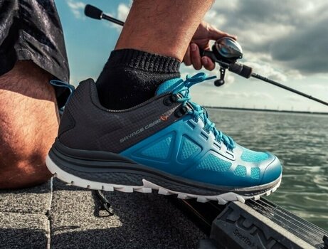 Rybárska obuv Savage Gear Rybárska obuv Boat Low Cut Blue/White 43 - 8