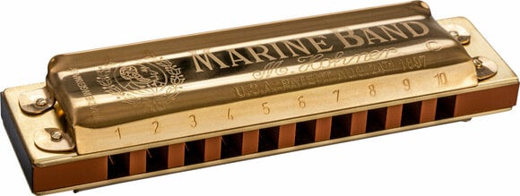Diatonická ústní harmonika Hohner 125th Anniversary Marine Band C Exclusive - 2