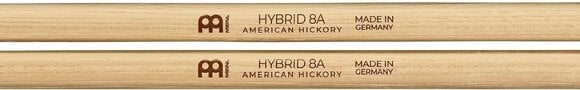 Drumstokken Meinl Hybrid 8A American Hickory SB132 Drumstokken - 3