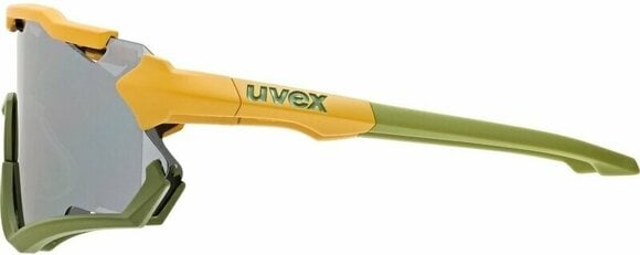 Kolesarska očala UVEX Sportstyle 228 Mustard Olive Mat/Mirror Silver Kolesarska očala (Poškodovano) - 7