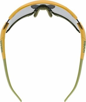 Kerékpáros szemüveg UVEX Sportstyle 228 Mustard Olive Mat/Mirror Silver Kerékpáros szemüveg (Sérült) - 8