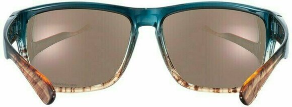 Lifestyle cлънчеви очила UVEX LGL 36 CV Peacock Sand/Mirror Gold Lifestyle cлънчеви очила - 5