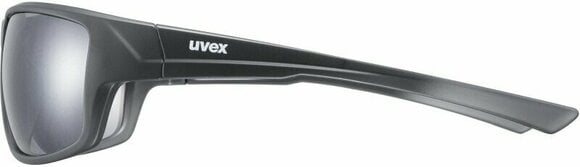 Cycling Glasses UVEX Sportstyle 230 Black Mat/Litemirror Silver Cycling Glasses - 3