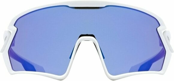 Fietsbril UVEX Sportstyle 231 White Mat/Mirror Blue Fietsbril - 2