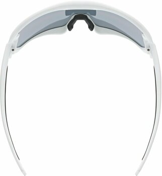 Fietsbril UVEX Sportstyle 231 White Mat/Mirror Blue Fietsbril - 4