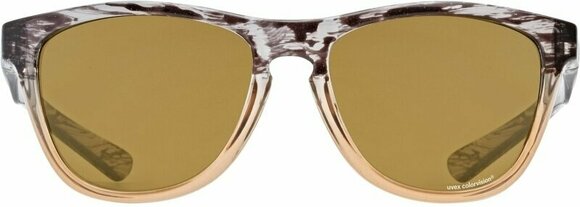 Lifestyle cлънчеви очила UVEX LGL 48 CV Amber Transparent/Mirror Brown Lifestyle cлънчеви очила - 2
