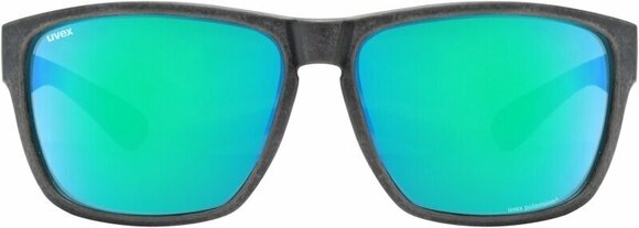 Lifestyle okulary UVEX LGL Ocean P Black Mat/Mirror Blue Lifestyle okulary - 2