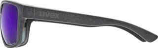 Lifestyle Glasses UVEX LGL Ocean P Black Mat/Mirror Blue Lifestyle Glasses - 2
