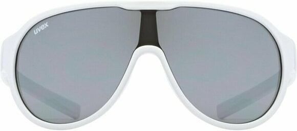 Occhiali da ciclismo UVEX Sportstyle 512 White/Silver Mirrored Occhiali da ciclismo - 2