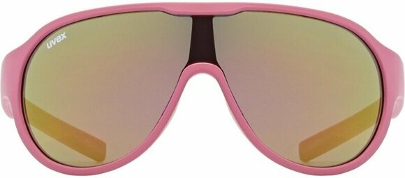 Fietsbril UVEX Sportstyle 512 Pink Mat/Pink Mirrored Fietsbril - 2
